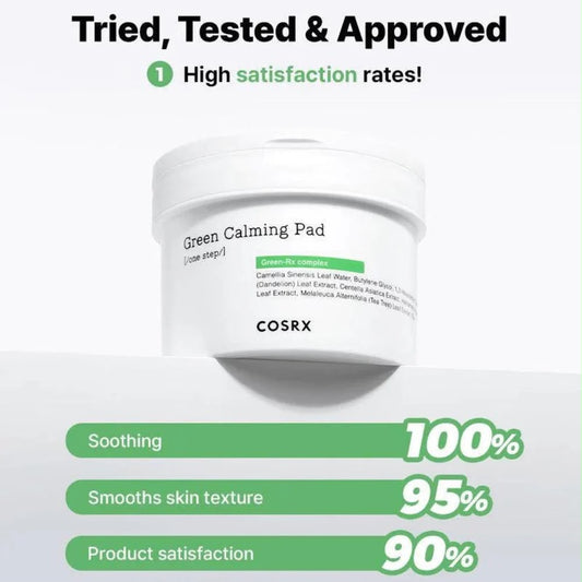 COSRX One Step Green Calming Pad