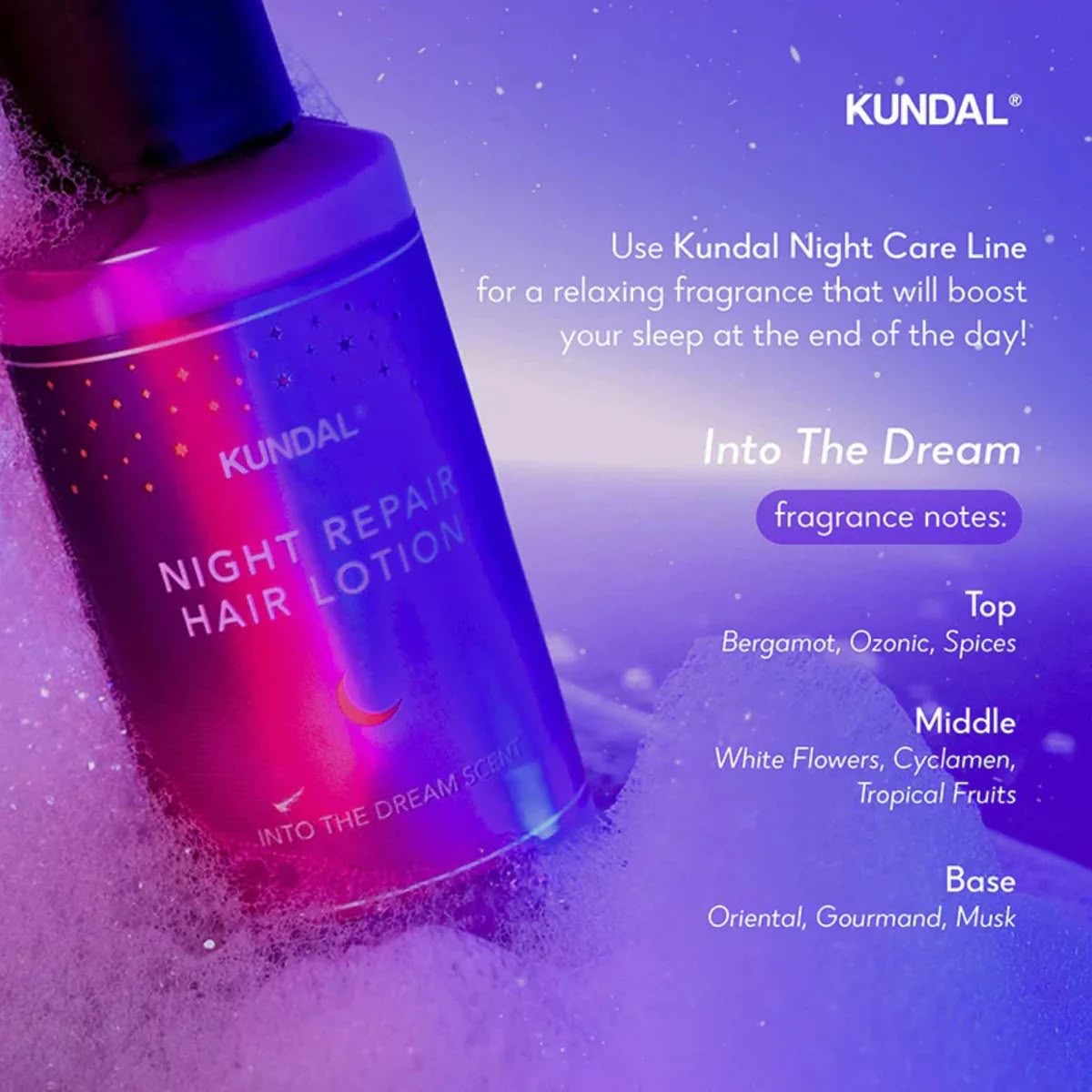 NIGHT REPAIR HAIR LOTION 100ML - INTO THE DREAM