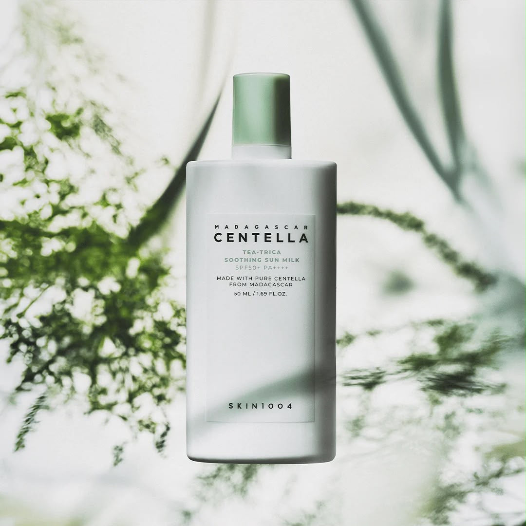 MADAGASCAR CENTELLA TEA-TRICA SOOTHING SUN MILK