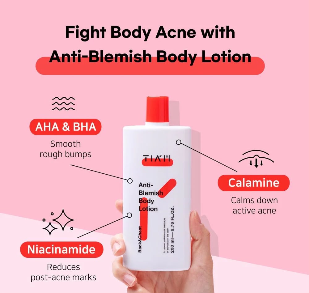 ANTI BLEMISH BODY LOTION