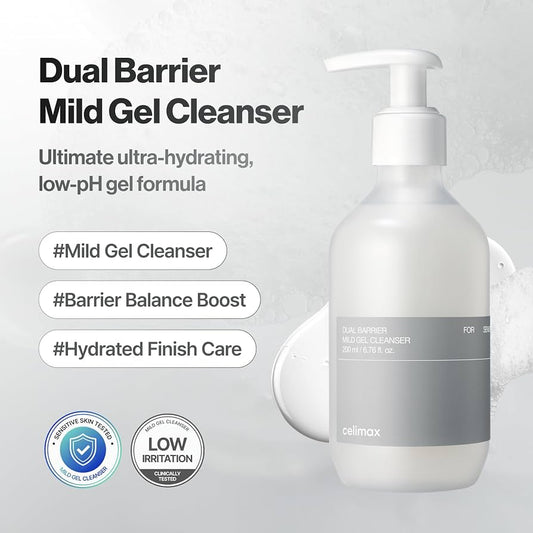 Dual Barrier Mild Gel Cleanser