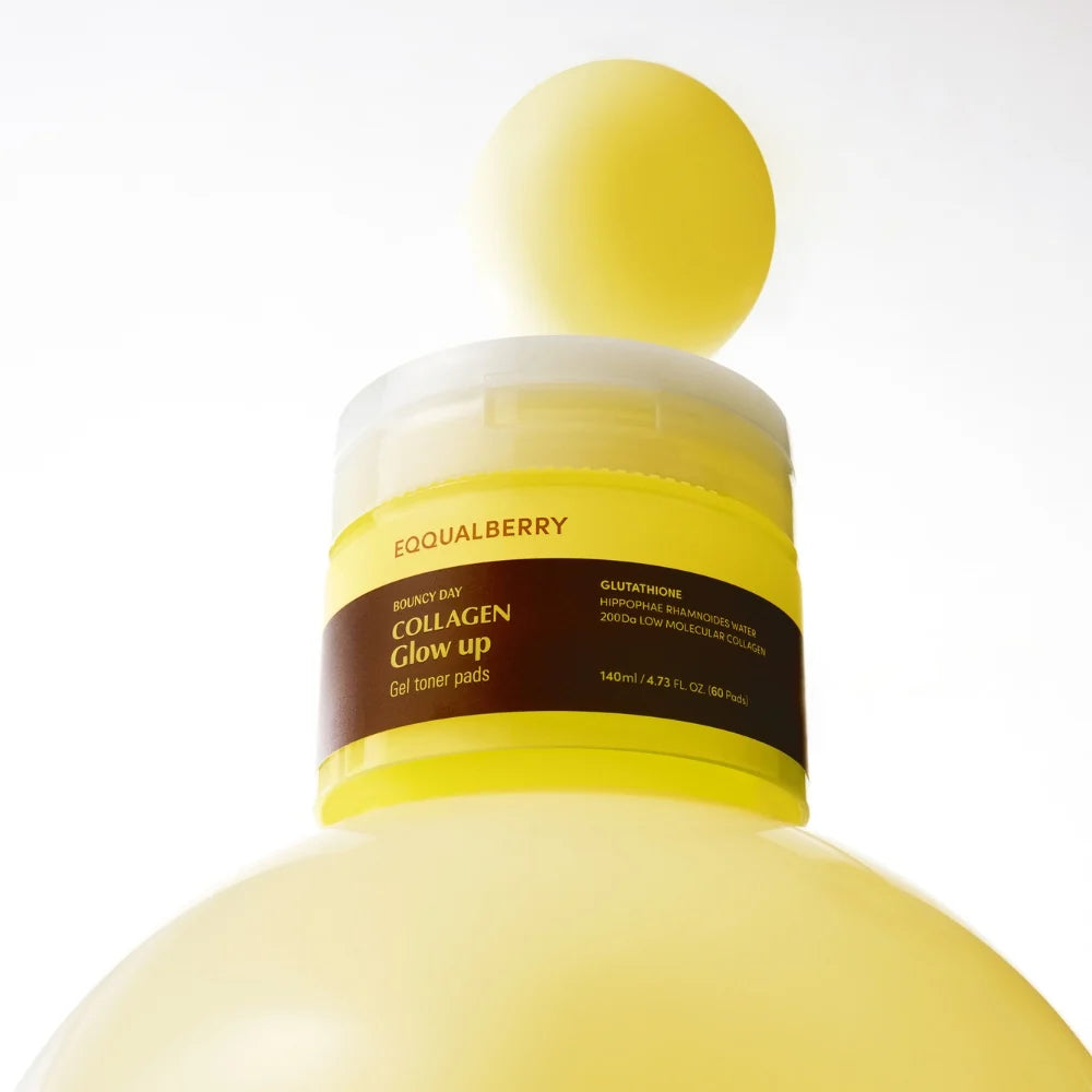 Collagen Glow Up Gel Toner Pads