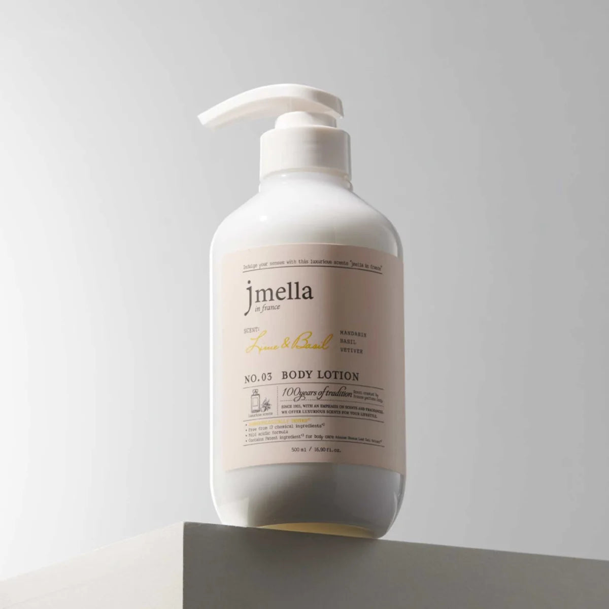 LIME & BASIL BODY LOTION 500 ML