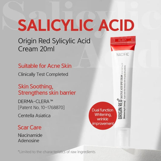 ORIGIN RED SALICYLIC ACID SPOT CREAM