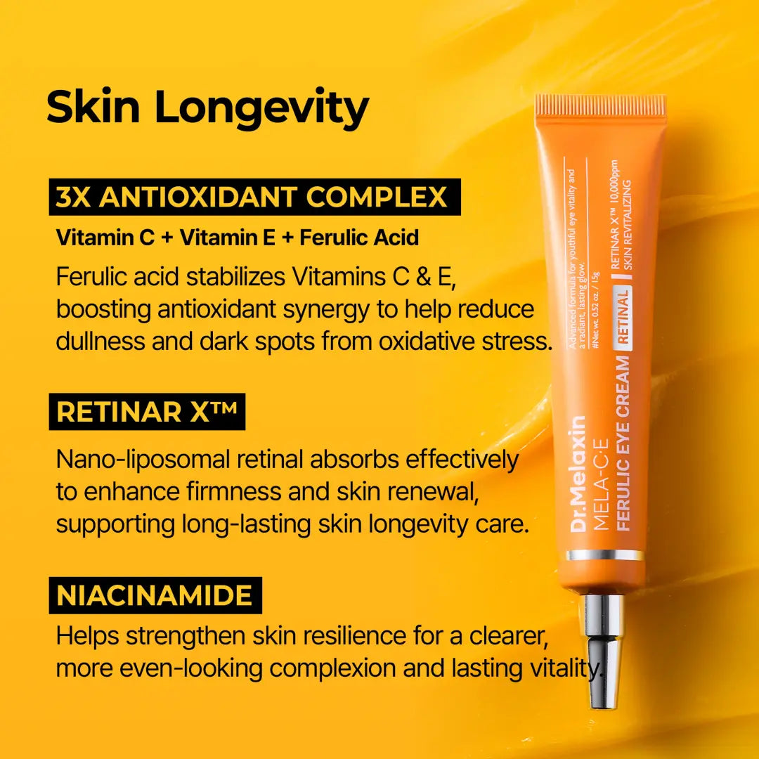 MELA-C·E FERULIC EYE CREAM - 15G