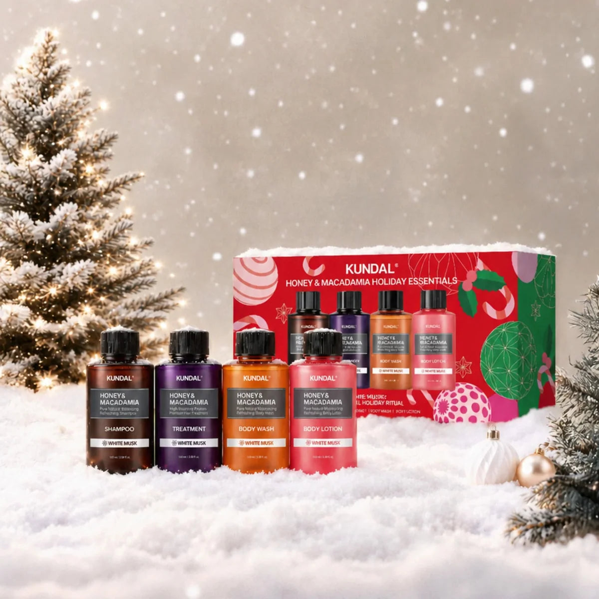 CHRISTMAS SET WHITE MUSK