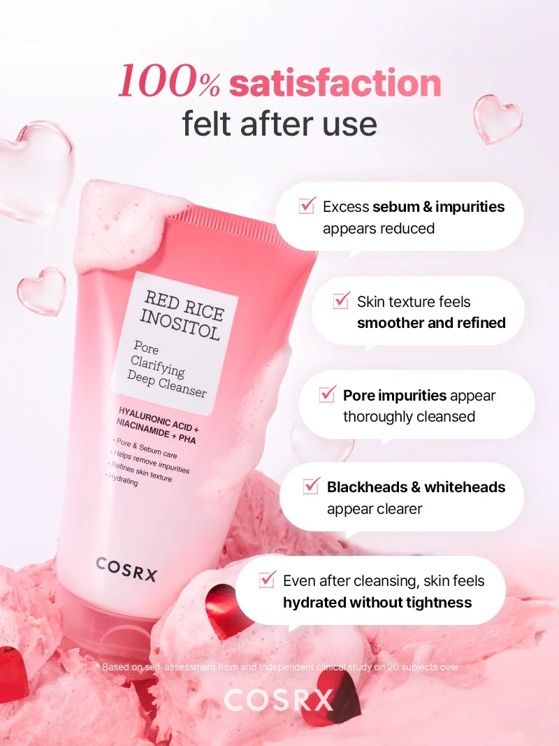RED RICE INOSITOL PORE CLARIFYING DEEP CLEANSER