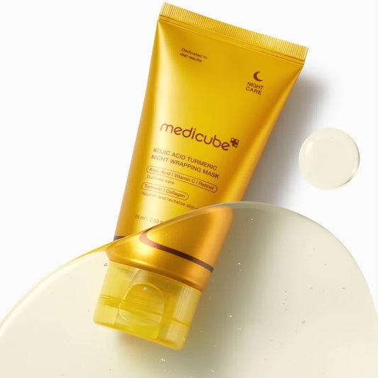 KOJIC ACID TURMERIC NIGHT WRAPPING MASK
