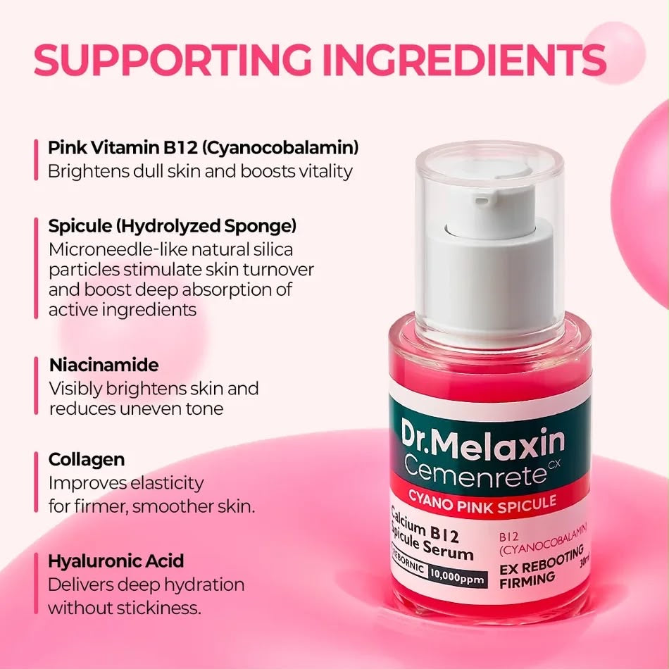 CEMENRETE CYANO PINK SPICULE SERUM