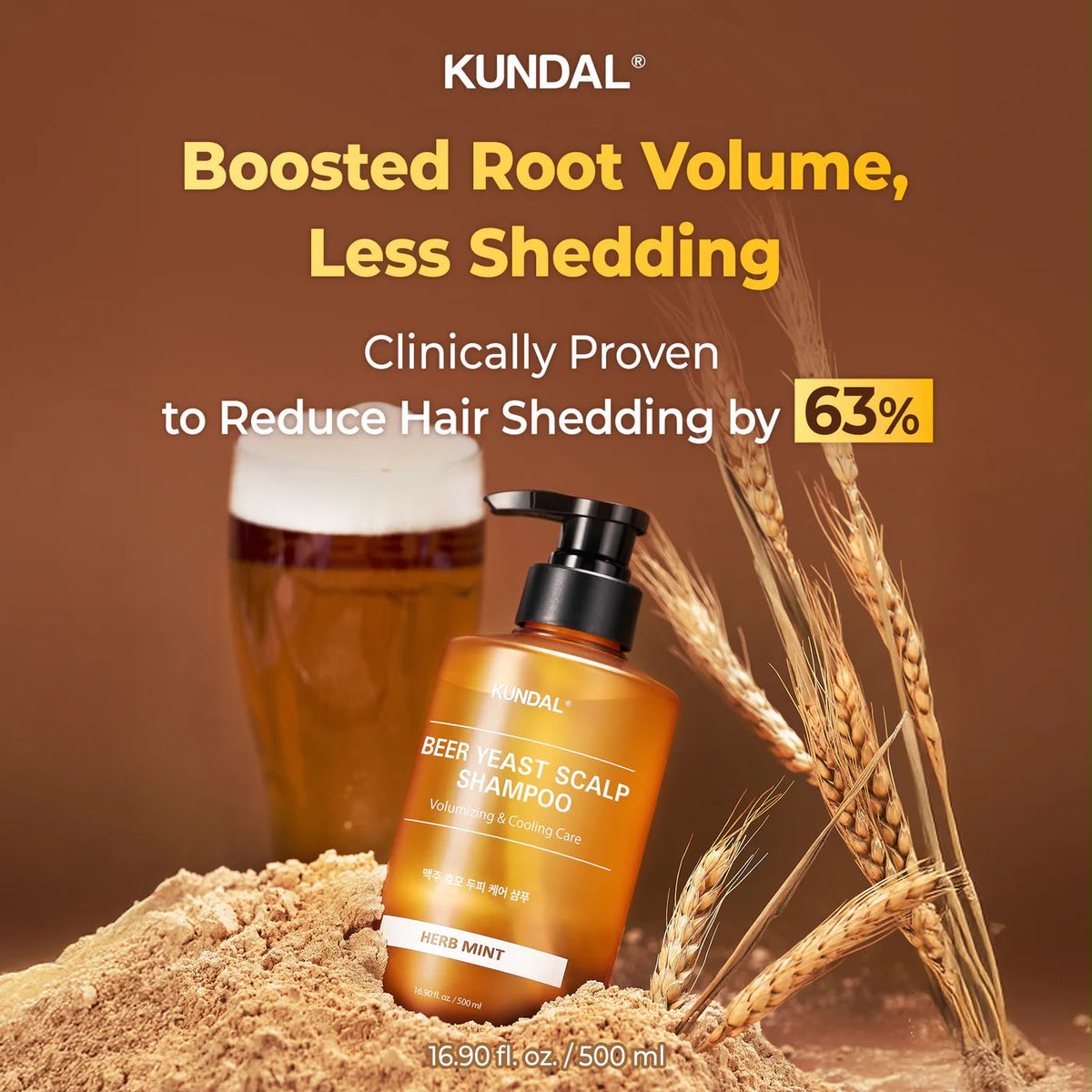 KUNDAL BEER YEAST SCALP SHAMPOO
