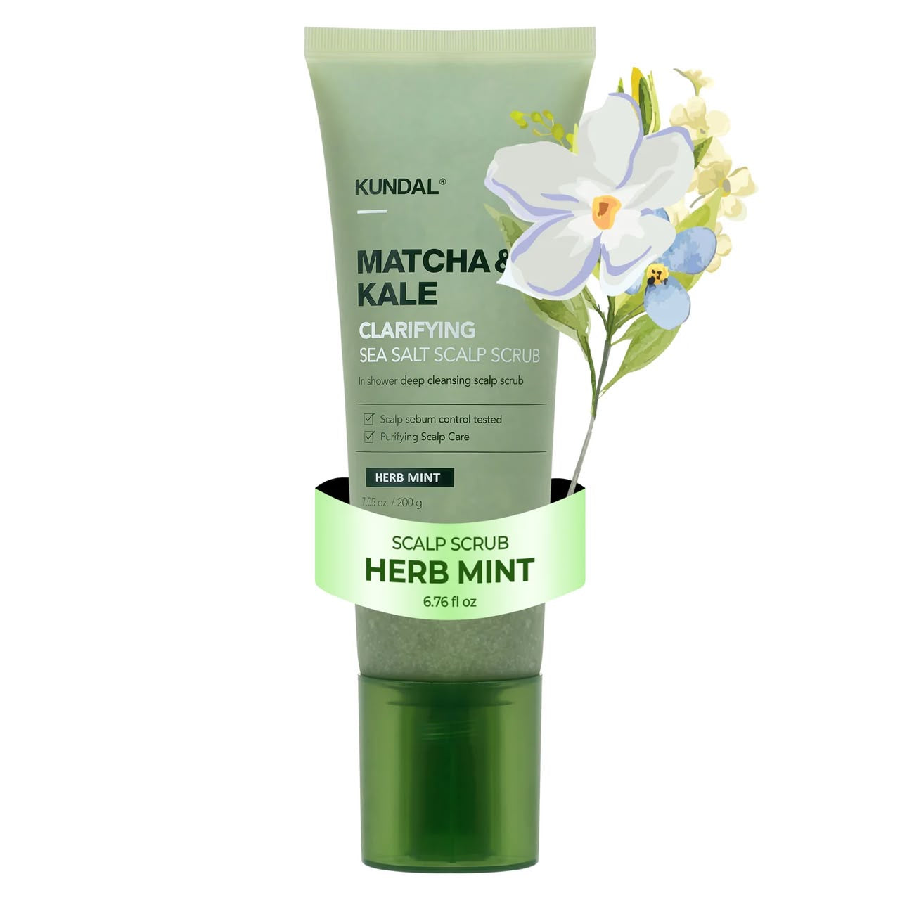 MATCHA & KALE CLARIFYING SEA SALT SCALP SCALER