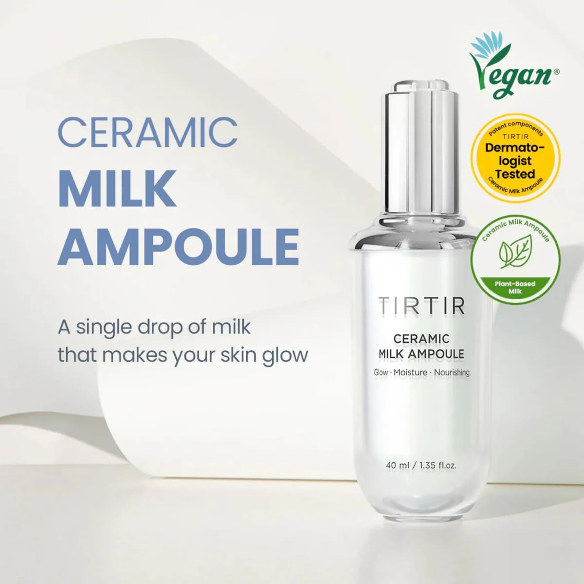 CERAMIC MILK AMPOULE