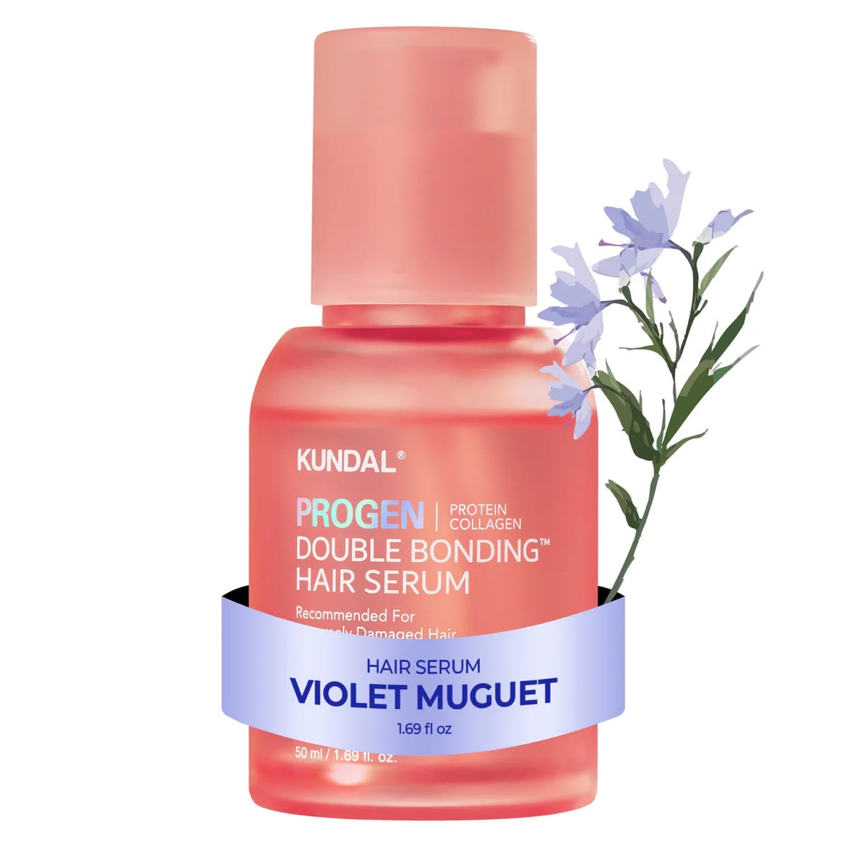 PROGEN DOUBLE BONDING HAIR SERUM - VIOLET MUGUET