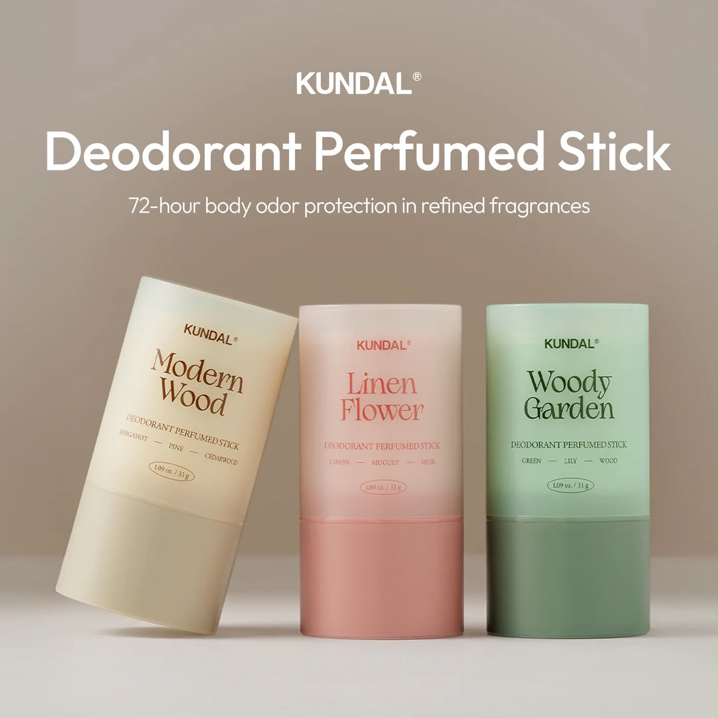 DEODORANT PERFUMED STICK 31G