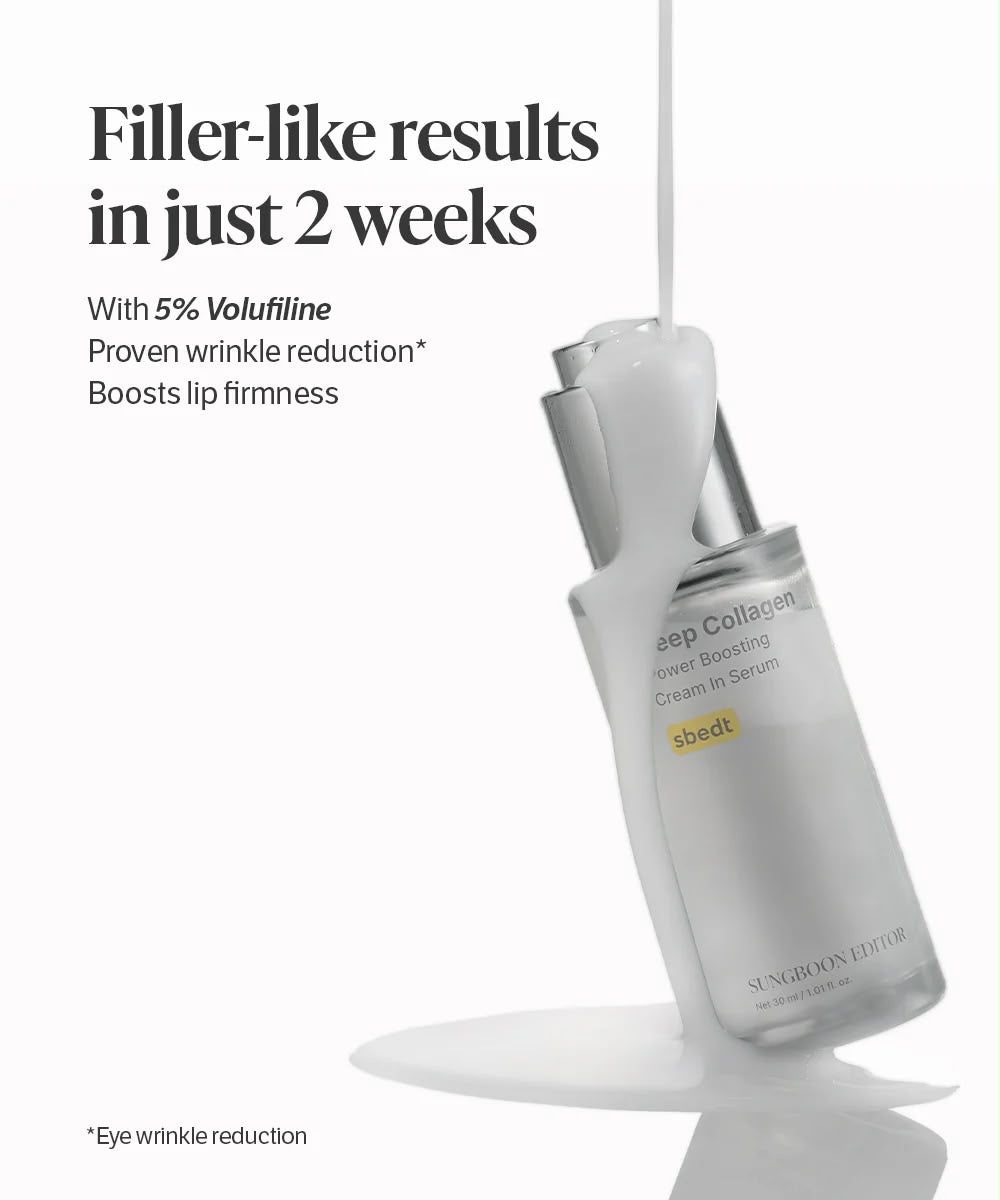DEEP COLLAGEN ANTI-WRINKLE CREAM IN SERUM