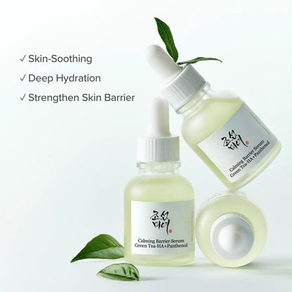CALMING SERUM : GREEN TEA + PANTHENOL