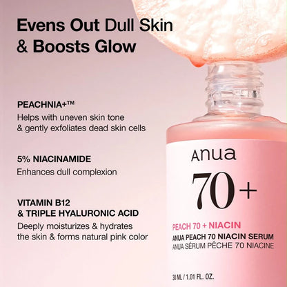 Peach 70% Niacinamide Serum