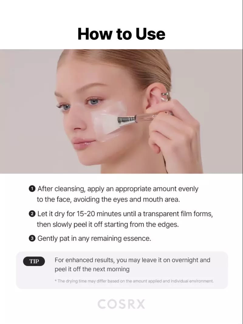 COSRX PDRN EXOSOME Skinplaning Glaze Mask