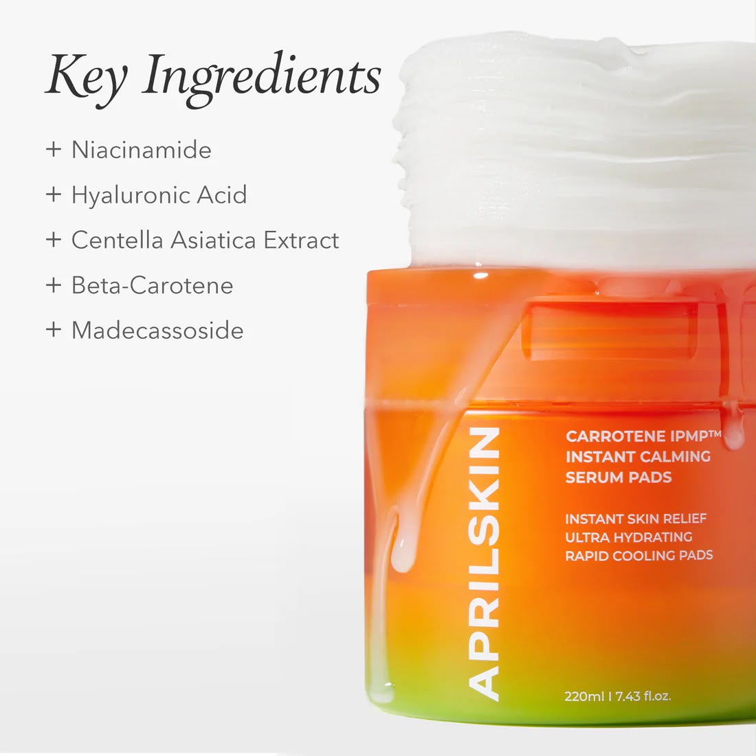CARROTENE IPMP™️ INSTANT CALMING SERUM PADS