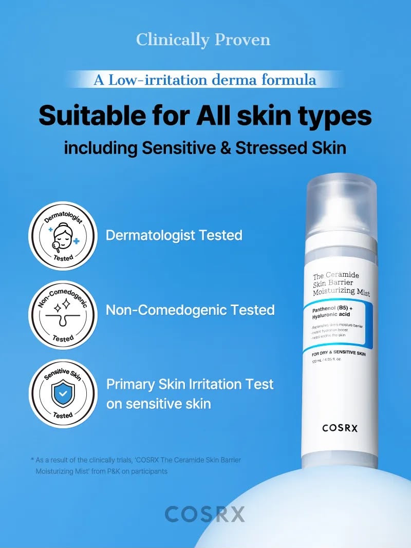 THE CERAMIDE SKIN BARRIER MOISTURIZING MIST
