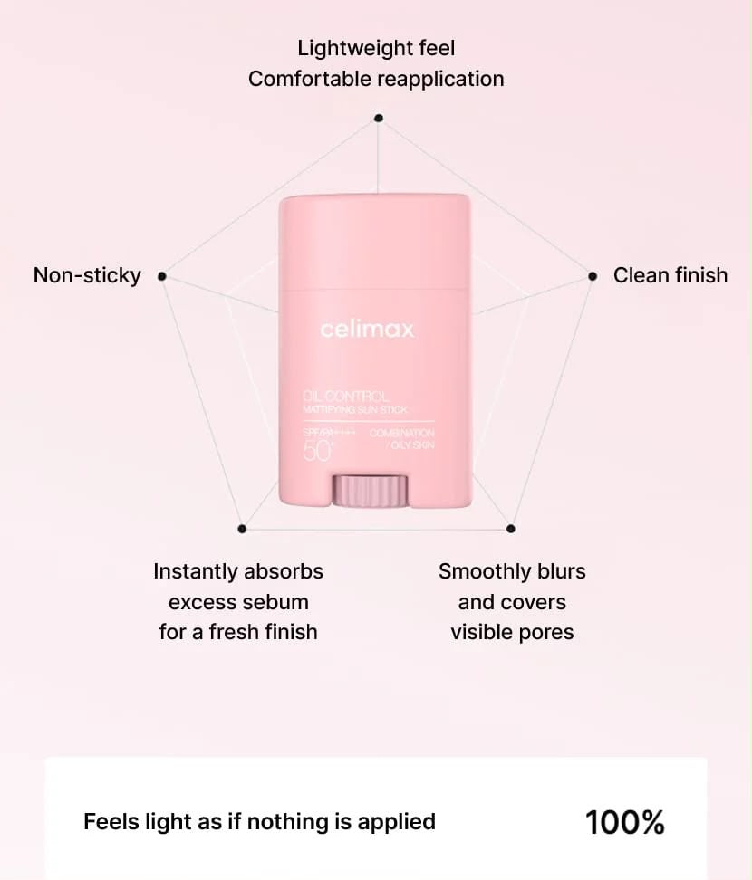 Oil Control Mattifying Sun Stick SPF 50+ PA++++