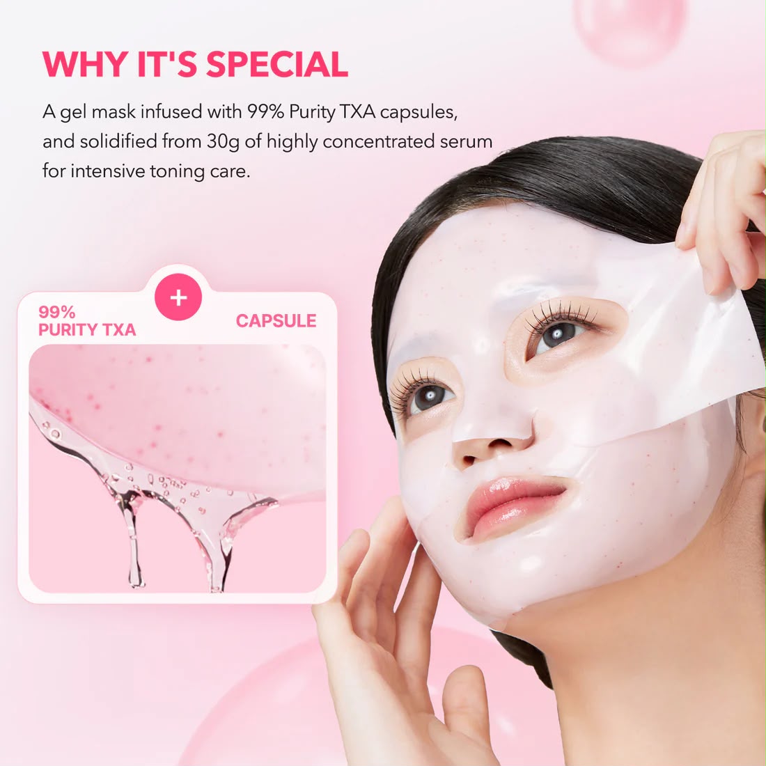 TXA NIACINAMIDE COLLAGEN 99 CAPSULE GEL MASK