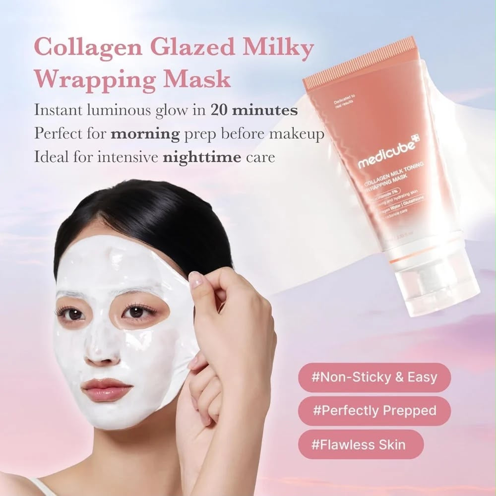 COLLAGEN MILK TONING WRAPPING MASK