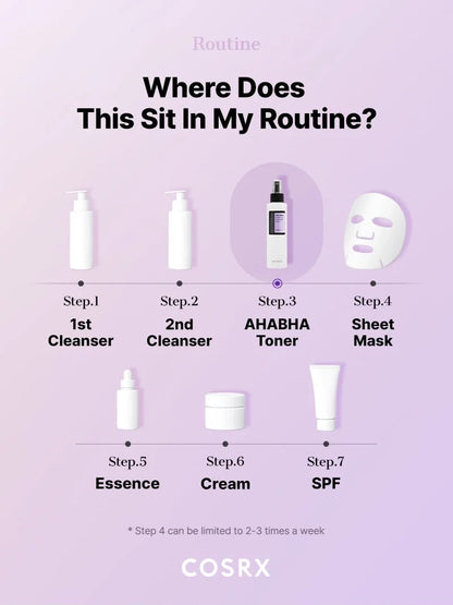 AHA/BHA CLARIFYING TREATMENT TONER