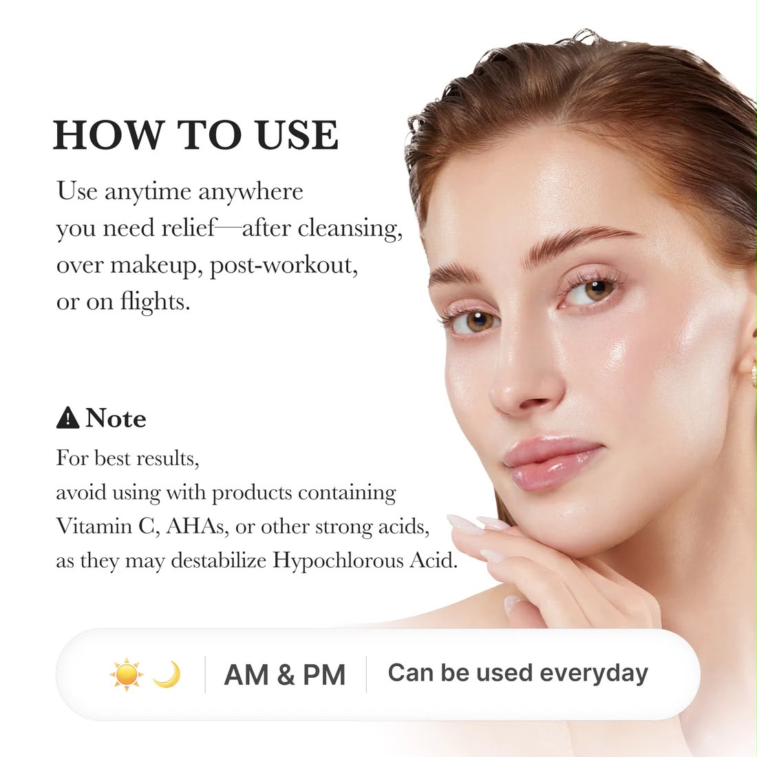 Hypochlorous Acid Power Soothing Spray