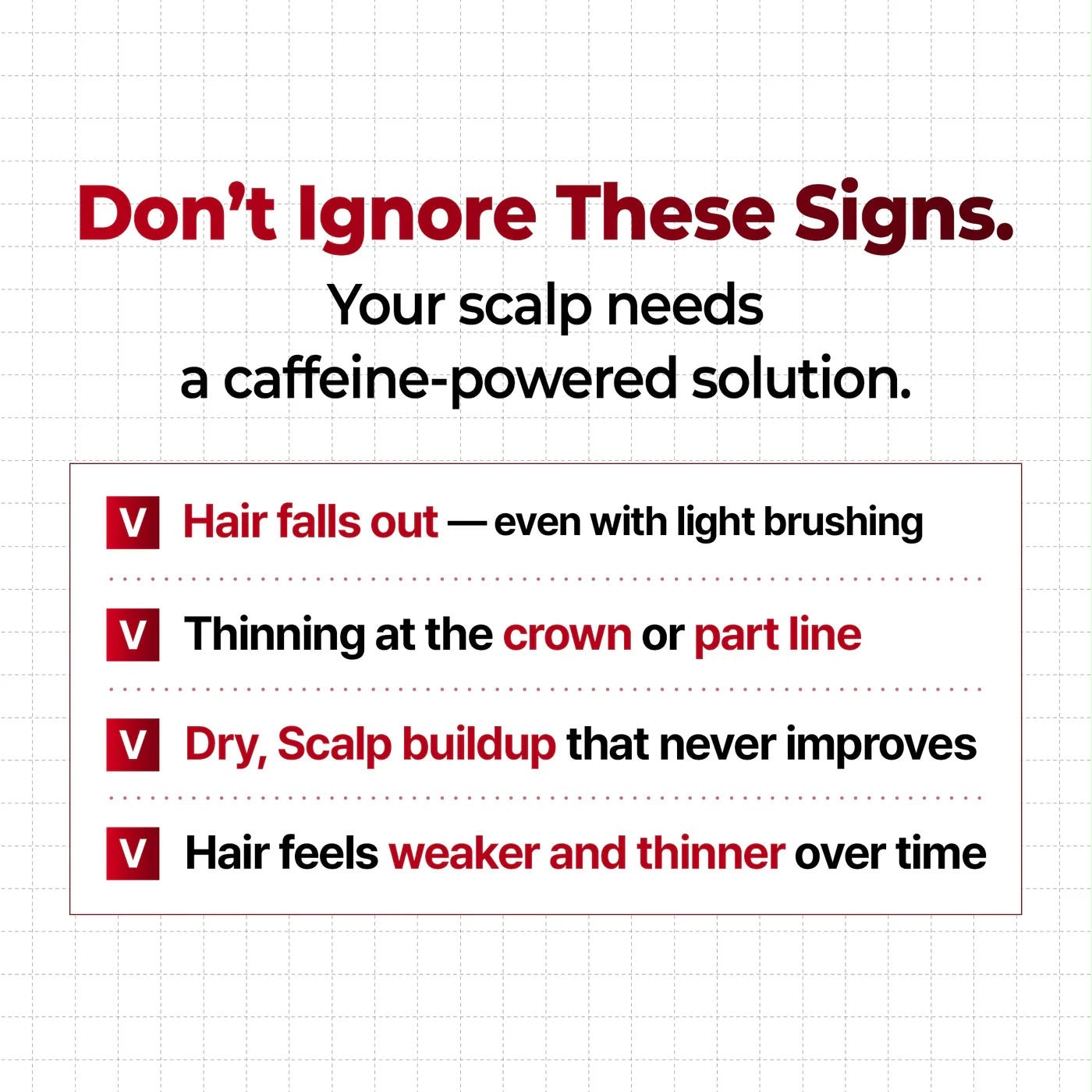 10X CAFFEINE STRENGTHENING SCALP SERUM