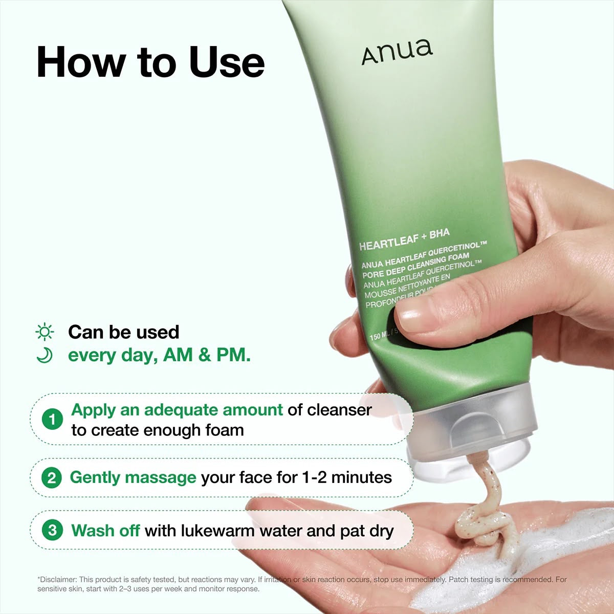 Heartleaf Quercetinol Pore Deep Cleansing Foam