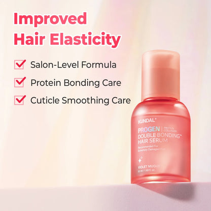PROGEN DOUBLE BONDING HAIR SERUM - VIOLET MUGUET
