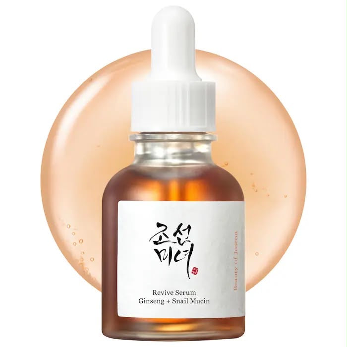 REVIVE SERUM: GINSENG + SNAIL MUCIN