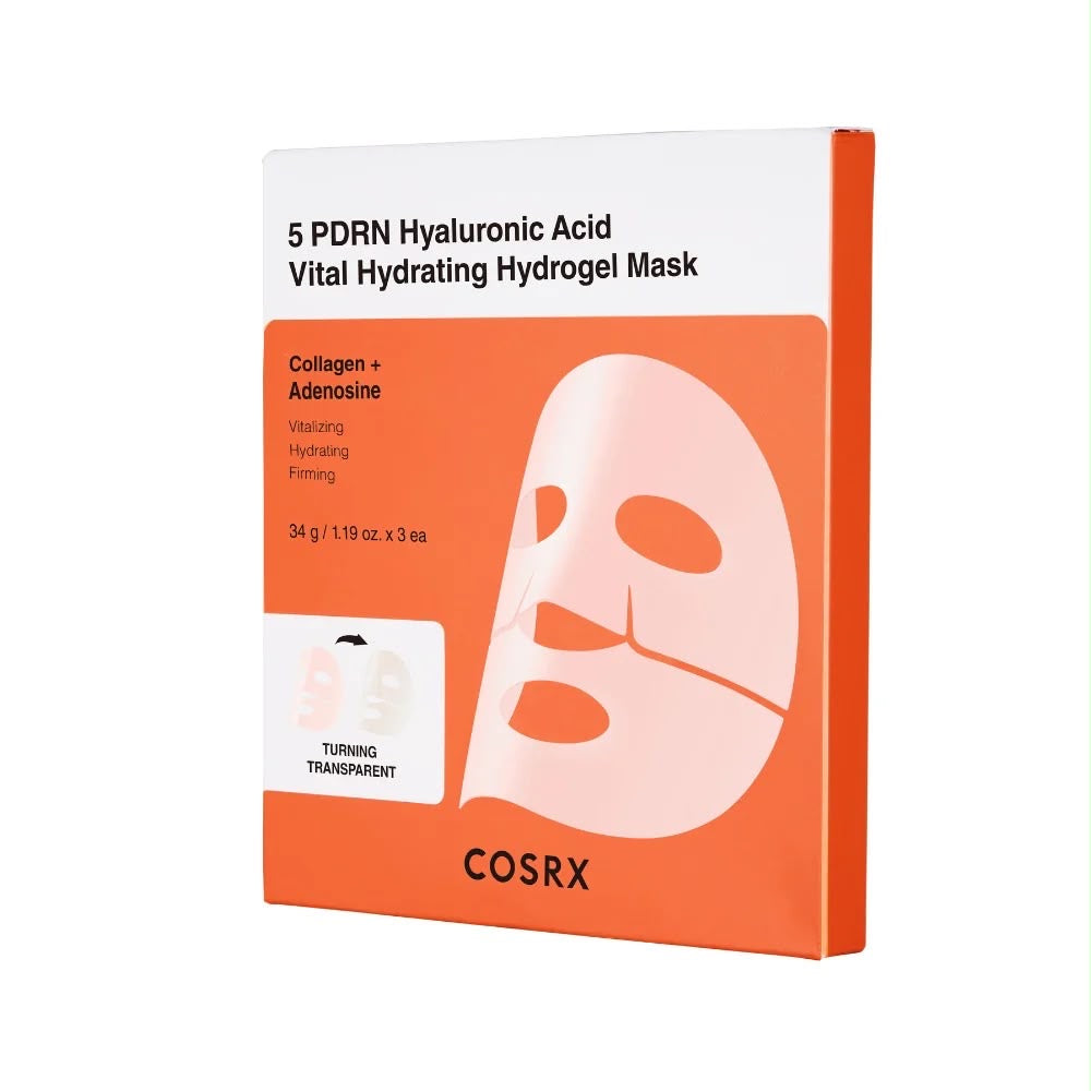 COSRX 5 PDRN Hyaluronic Acid Vital Hydrating Hydrogel Mask