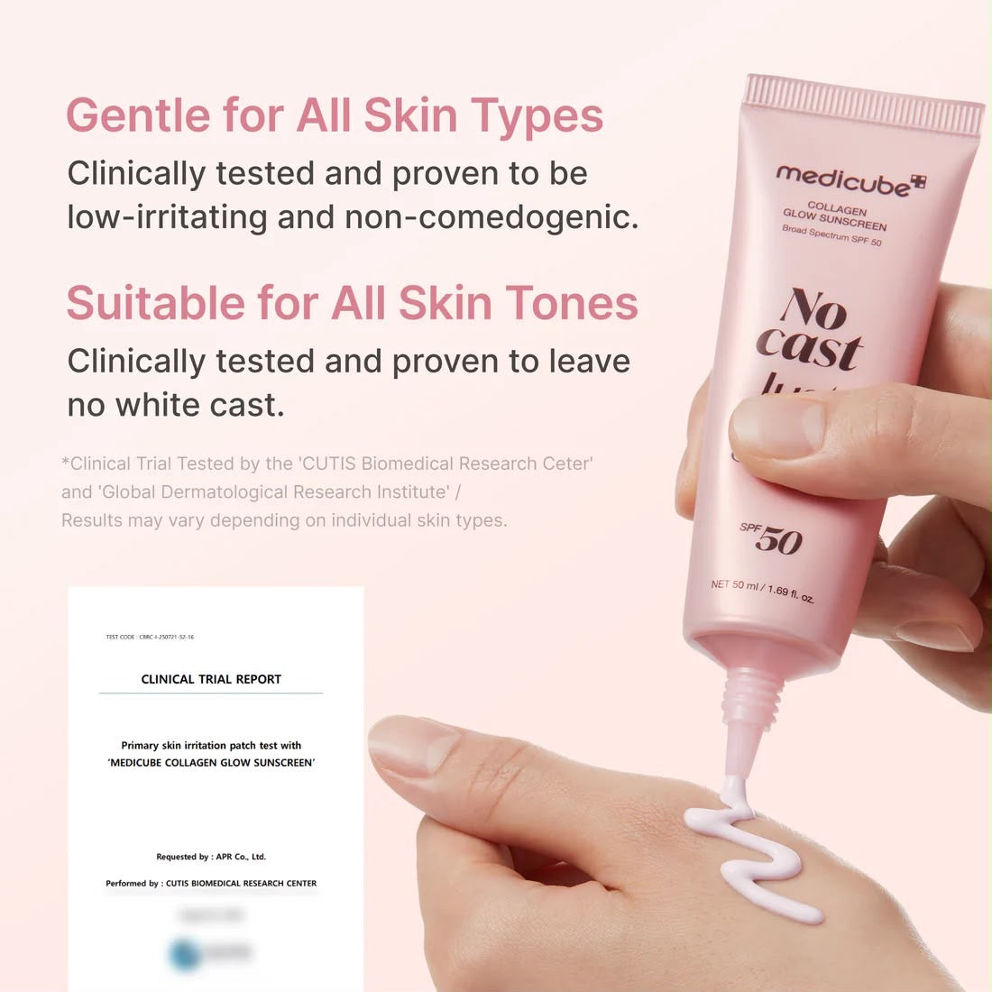 No Cast Just Glow Collagen Sunscreen