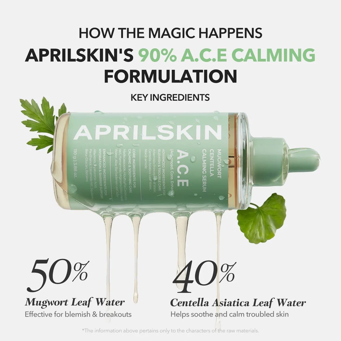 A.C.E MUGWORT CENTELLA CALMING SERUM