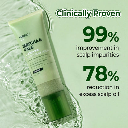 MATCHA & KALE CLARIFYING SEA SALT SCALP SCALER
