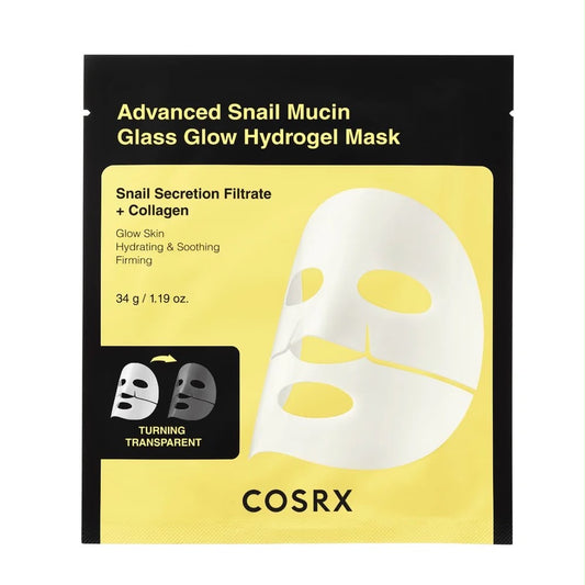 Advanced Snail Mucin Glass Glow Hydrogel Mask_3ea