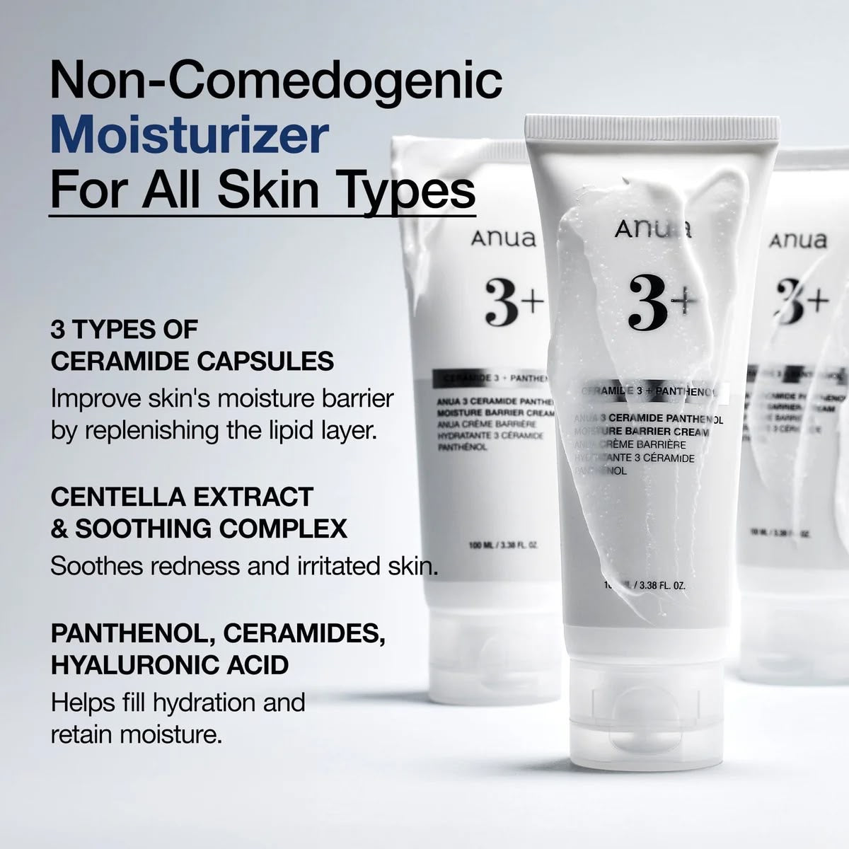 3 Ceramide Panthenol Moisture Barrier Cream