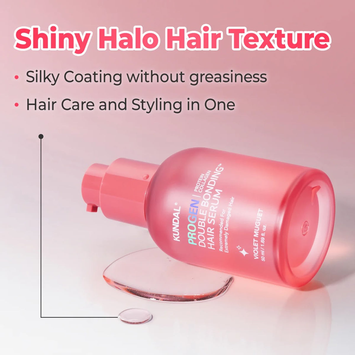 PROGEN DOUBLE BONDING HAIR SERUM - VIOLET MUGUET