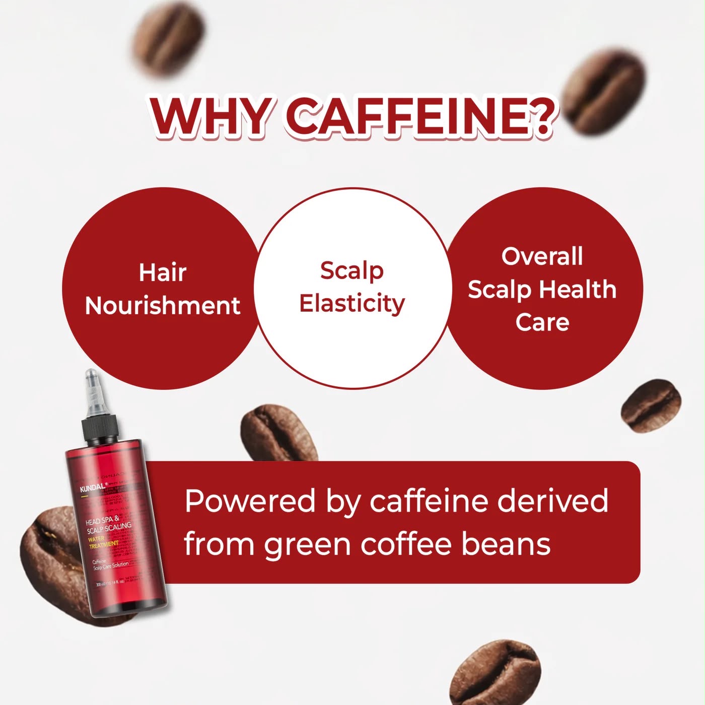 CAFFEINE WATER TREATMENT 300ML - HERB MINT