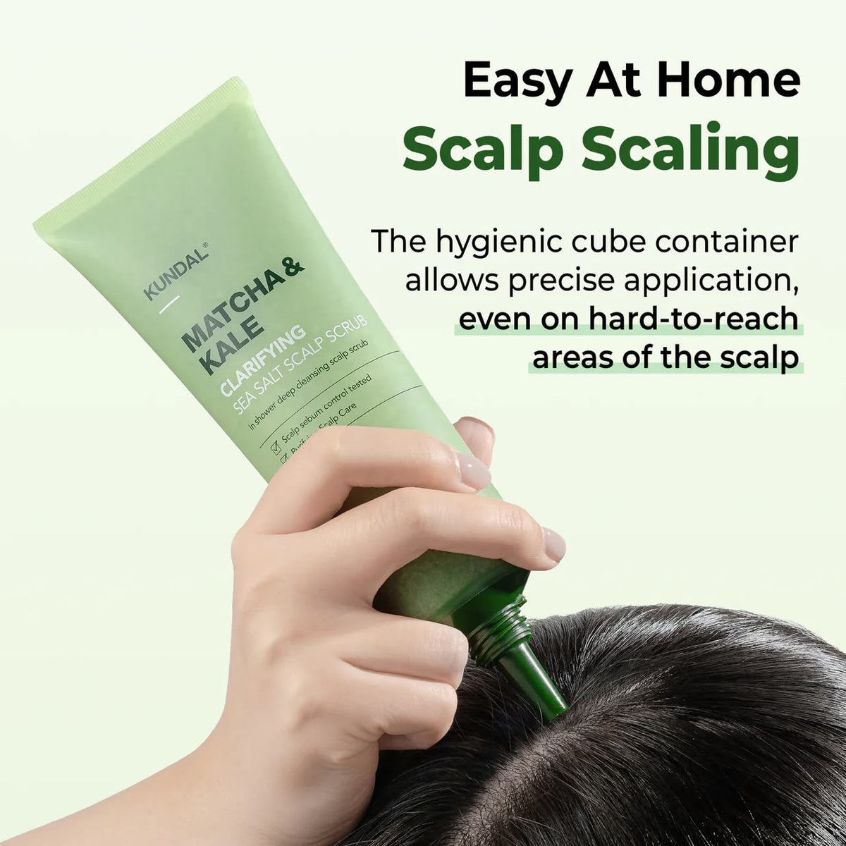 MATCHA & KALE CLARIFYING SEA SALT SCALP SCALER