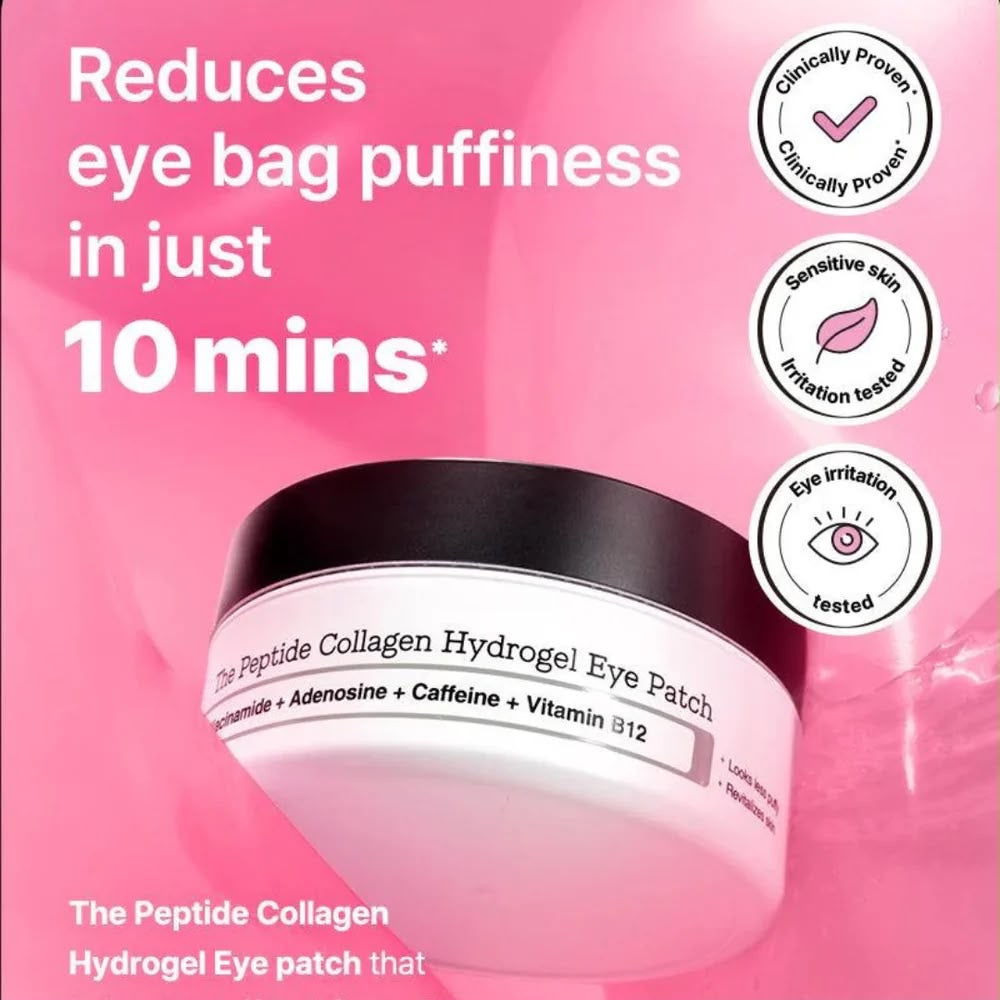 THE PEPTIDE COLLAGEN HYDROGEL EYE PATCH