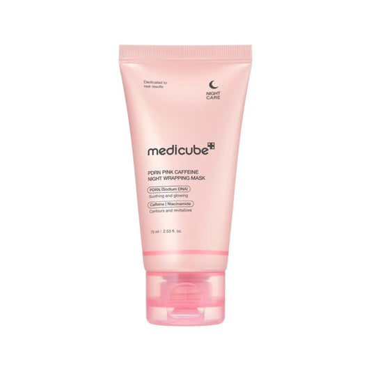 PDRN PINK CAFFEINE NIGHT WRAPPING MASK