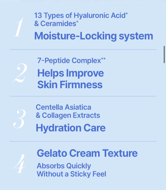 HYDRO FIRMING HYAL-CERAMIDE 13 GELATO CREAM 300ML - JUICY POP