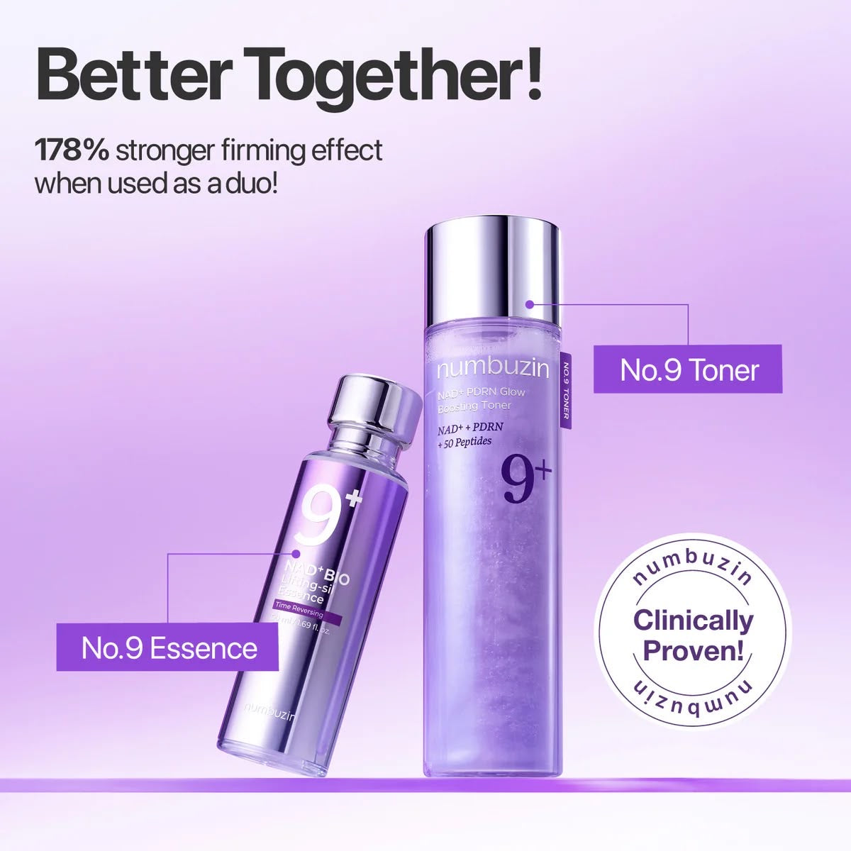 No.9 NAD PDRN Glow Boosting Toner