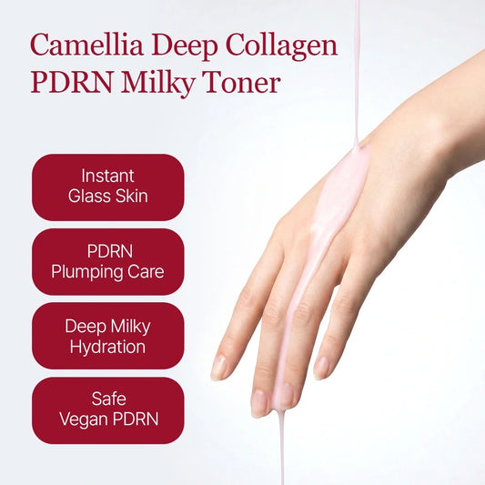 CAMELLIA DEEP COLLAGEN MILKY PDRN TONER 150ML