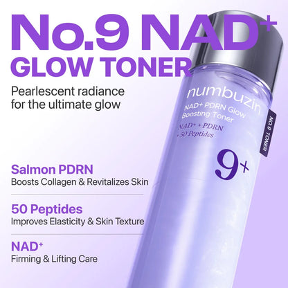 No.9 NAD PDRN Glow Boosting Toner
