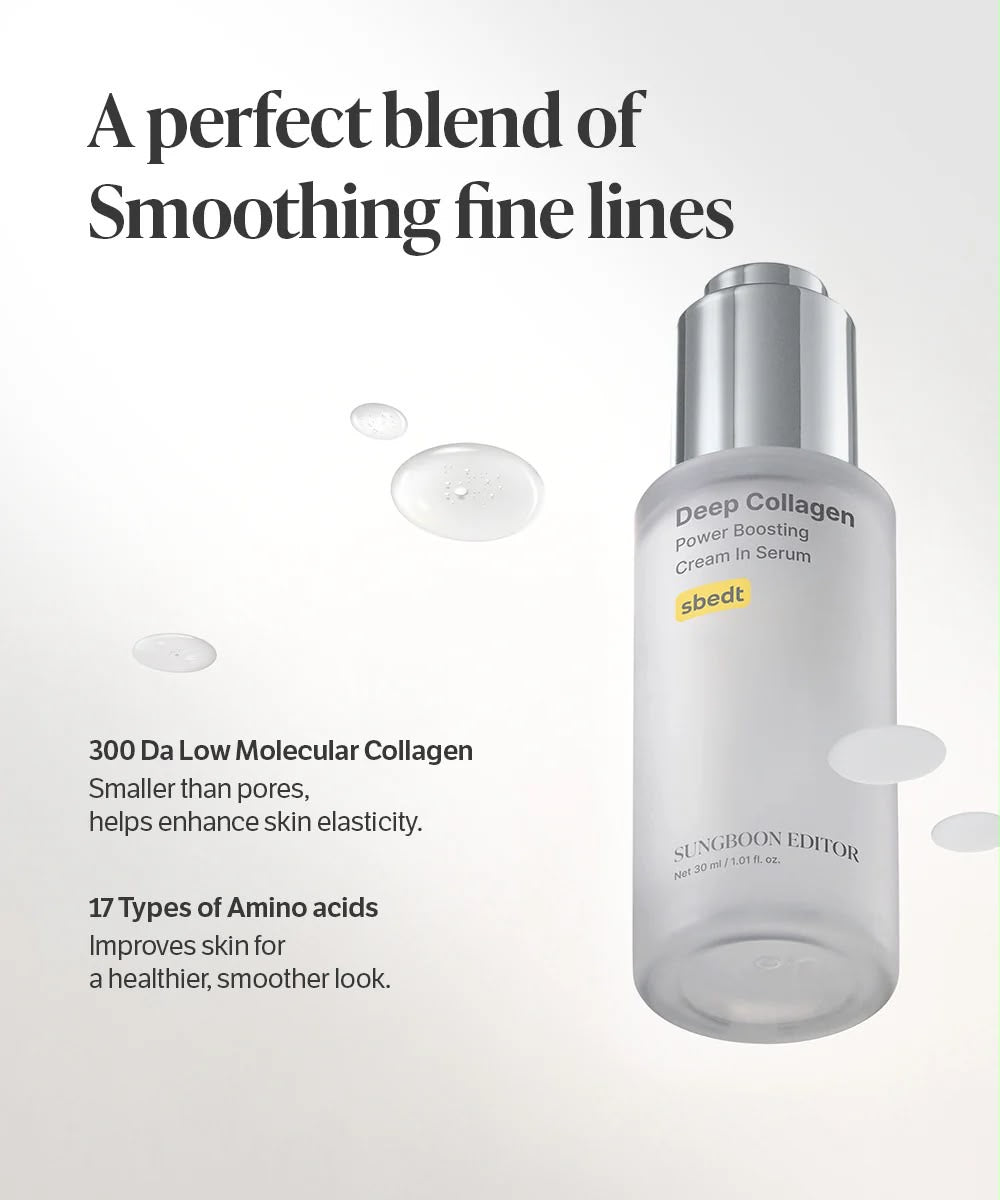DEEP COLLAGEN ANTI-WRINKLE CREAM IN SERUM