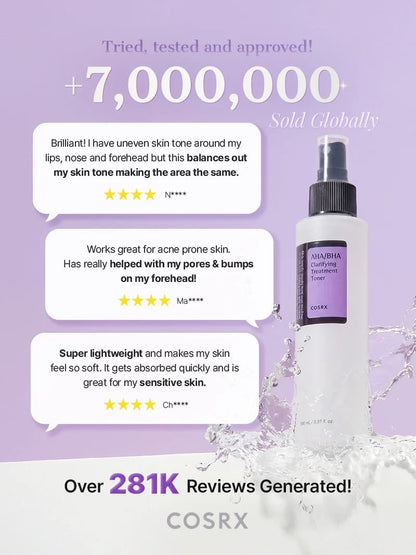AHA/BHA CLARIFYING TREATMENT TONER